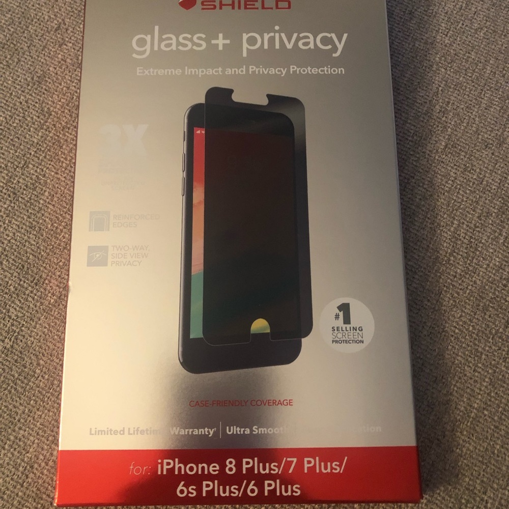 iPhone 8 Plus Privacy Screen and Protector